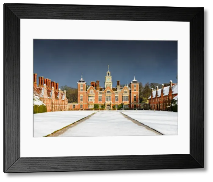 Framed Print : Blickling Hall in Winter, Norfolk, England Framed Print : Blickling Hall in Winter, Norfolk, England