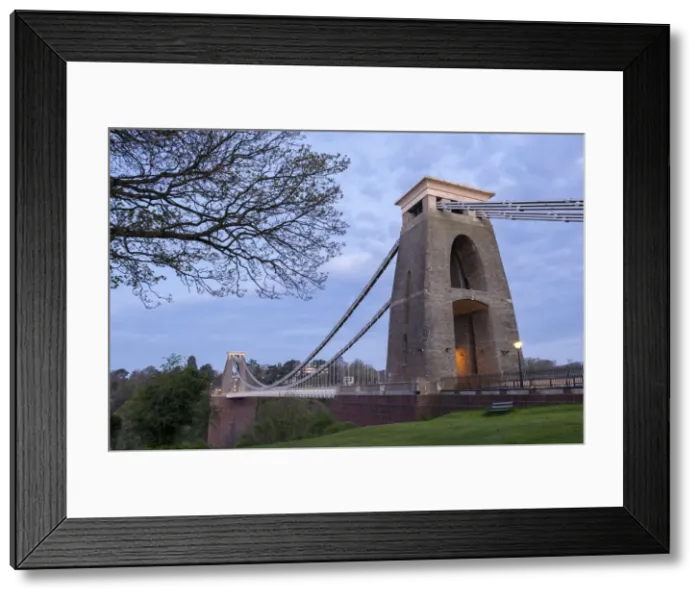 Framed Print : Clifton Suspension Bridge, Clifton, Bristol, England Framed Print : Clifton Suspension Bridge, Clifton, Bristol, England