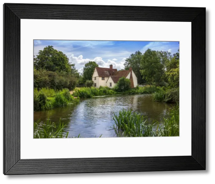Framed Print : United Kingdom, England, Suffolk. View of Willy LotA¢€ Framed Print : United Kingdom, England, Suffolk. View of Willy LotA¢€