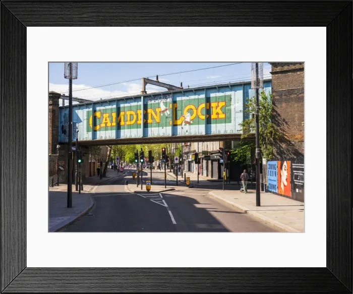 Framed Print : England, London, Camden Framed Print : England, London, Camden