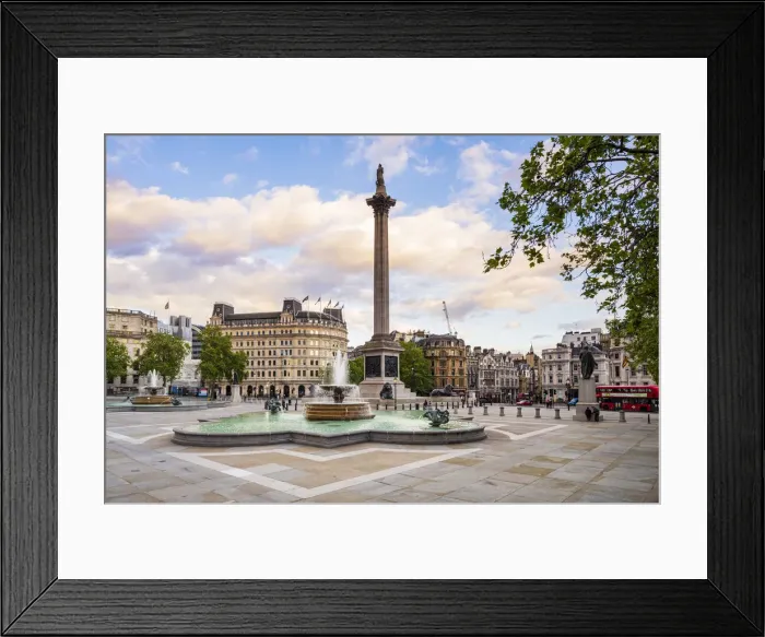 Framed Print : National Gallery and St Martin in the Fields church in Trafalgar Square; London; England Framed Print : National Gallery and St Martin in the Fields church in Trafalgar Square; London; England