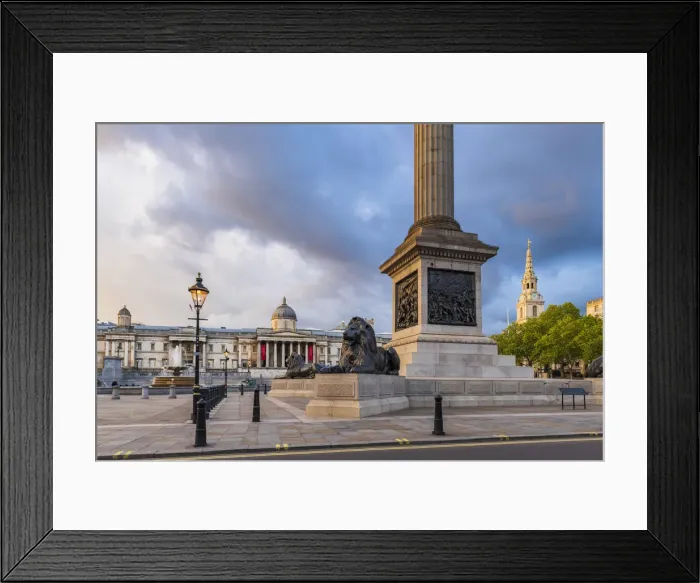 Framed Print : National Gallery and St Martin in the Fields church in Trafalgar Square, London, England Framed Print : National Gallery and St Martin in the Fields church in Trafalgar Square, London, England