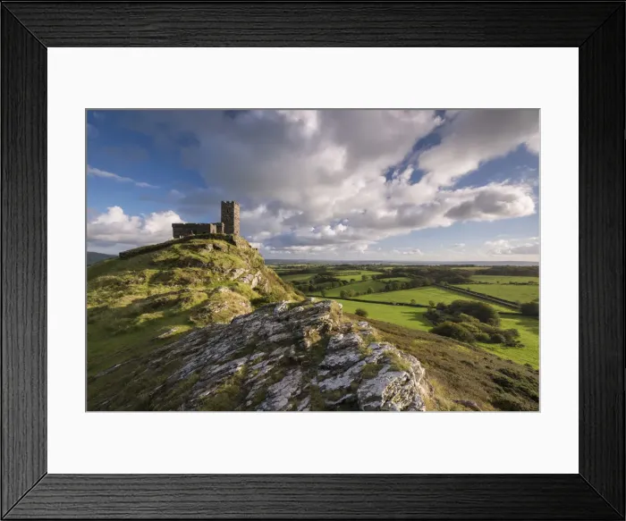 Framed Print : Brentor Church on the western fringes of Dartmoor National Park, Devon, England. Autumn Framed Print : Brentor Church on the western fringes of Dartmoor National Park, Devon, England. Autumn