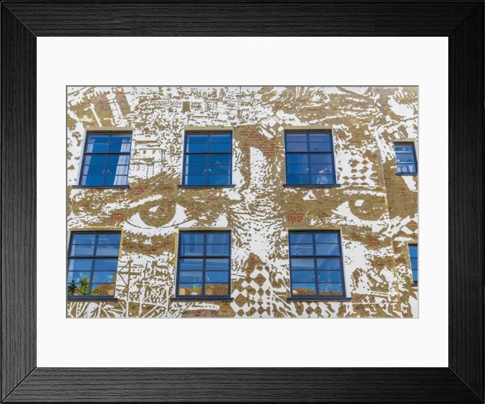 Framed Print : Artistic building, Notting Hill, London, England, UK