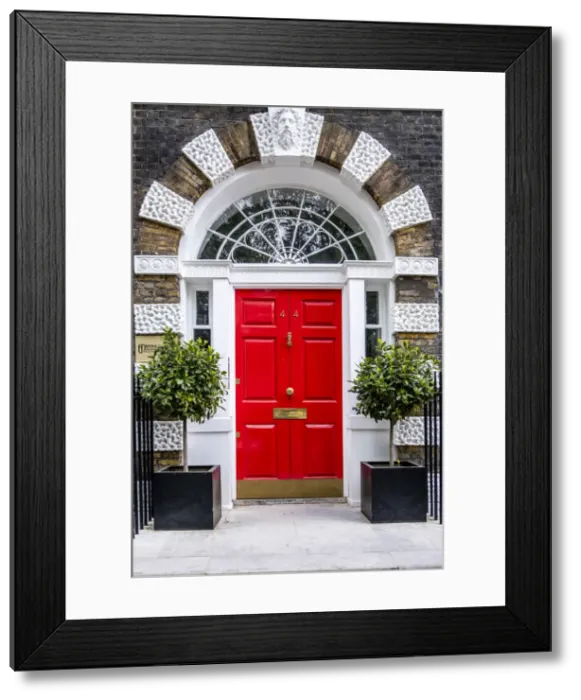 Framed Print : UK, London, Camden, Bloomsbury, Bedford Square. Doorway with a fanlight on an Eighteenth Framed Print : UK, London, Camden, Bloomsbury, Bedford Square. Doorway with a fanlight on an Eighteenth