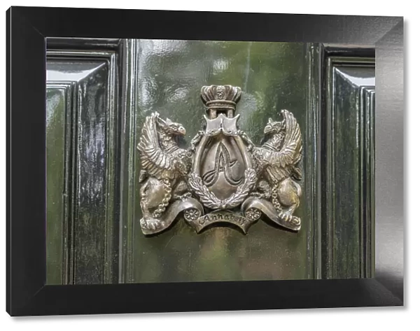 Door Knocker, Annabels Club, Mayfair, London, England, Uk