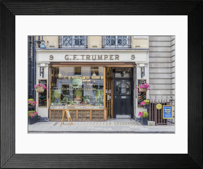 Framed Print : G F Trumper, Mayfair, London, England, Uk Framed Print : G F Trumper, Mayfair, London, England, Uk
