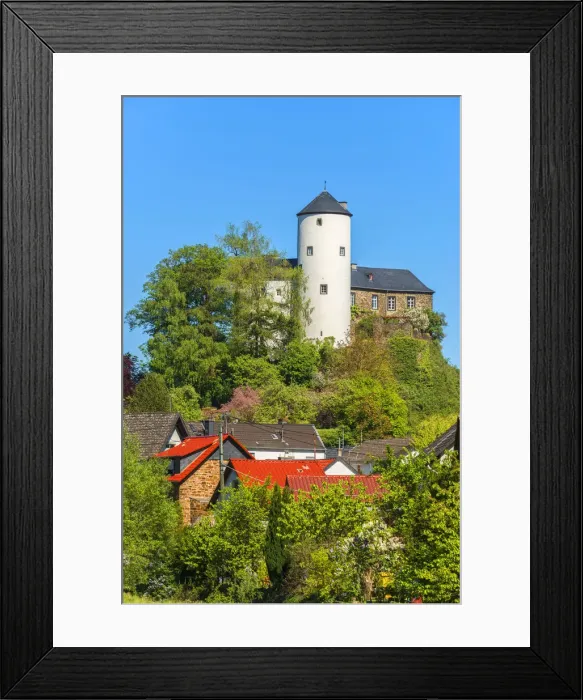 Framed Print : Kreuzberg castle near Altenahr, Ahr valley, Eifel, Rhineland-Palatinate, Germany Framed Print : Kreuzberg castle near Altenahr, Ahr valley, Eifel, Rhineland-Palatinate, Germany