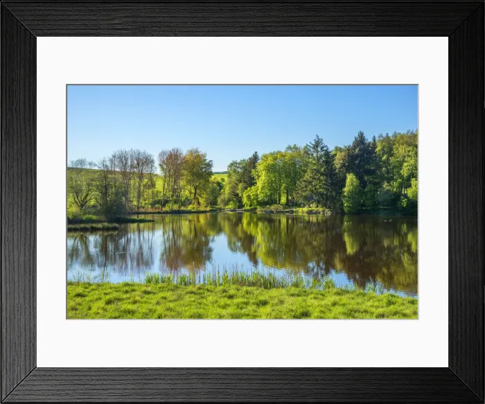 Framed Print : Booser Maar, Eifel, Rhineland-Palatinate, Germany Framed Print : Booser Maar, Eifel, Rhineland-Palatinate, Germany