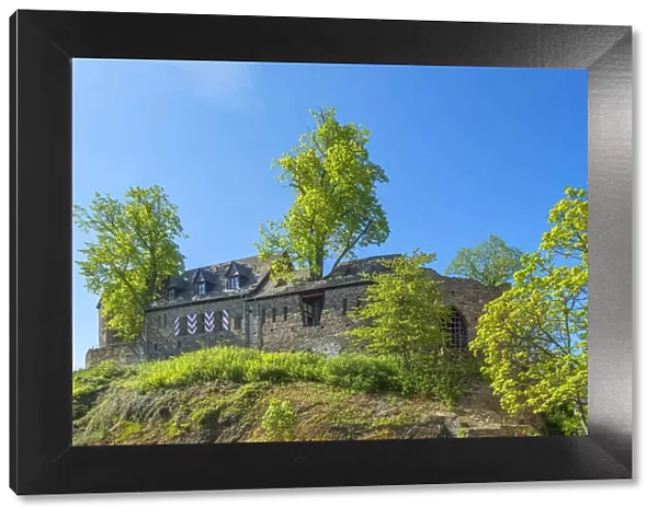 Castle ruin Kastellaun, Hunsruck, Rhineland-Palatinate, Germany