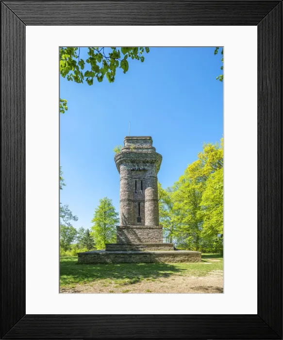 Framed Print : The Bismarck tower near Sargenroth, Hunsruck, Rhineland-Palatinate, Germany Framed Print : The Bismarck tower near Sargenroth, Hunsruck, Rhineland-Palatinate, Germany