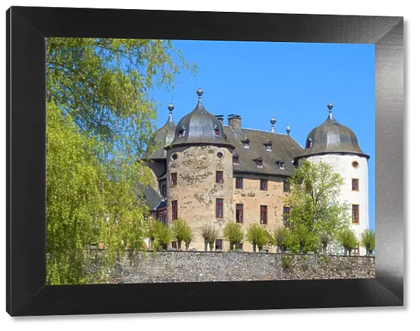 Gemunden castle at Gemunden, Hunsruck, Rhineland-Palatinate, Germany