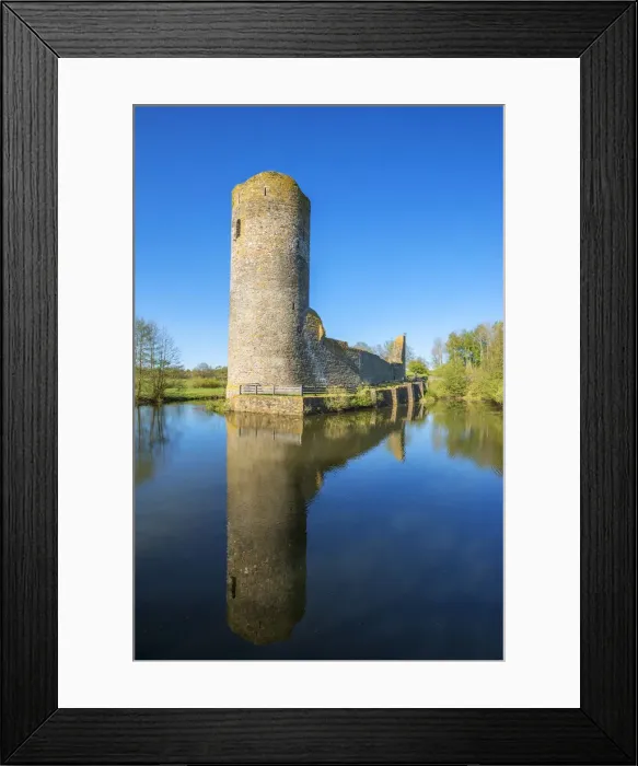 Framed Print : Castle ruin Baldenau near Morbach, Hunsruck, Rhineland-Palatinate, Germany Framed Print : Castle ruin Baldenau near Morbach, Hunsruck, Rhineland-Palatinate, Germany