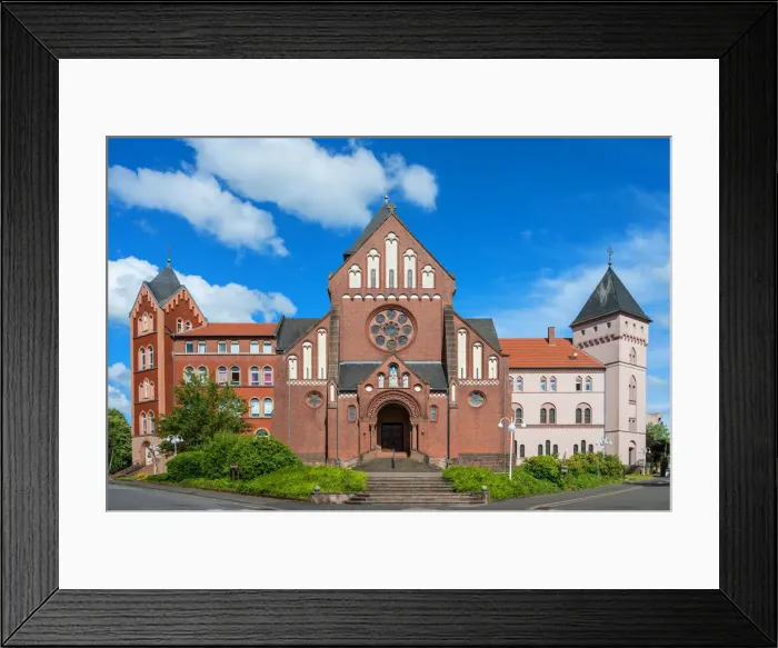 Framed Print : Steyeler missions house, St. Wendel, Saarland, Germany Framed Print : Steyeler missions house, St. Wendel, Saarland, Germany