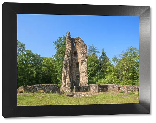 Dagstuhl castle ruin at Wadern, Saarland, Germany