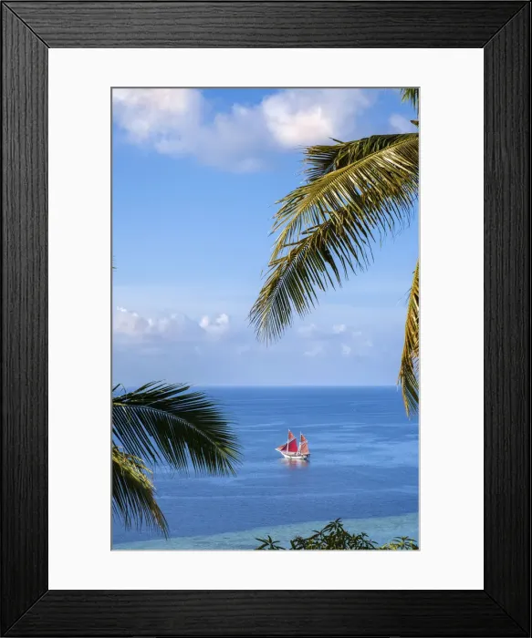 Framed Print : Asia, Indonesia, Spice Islands, Maluku, a traditional Lamba (or lambo Framed Print : Asia, Indonesia, Spice Islands, Maluku, a traditional Lamba (or lambo