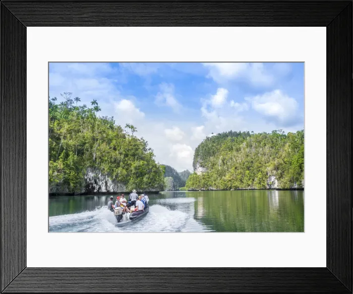 Framed Print : Asia, Indonesia, Spice Islands, West Papua, Raja Ampat islands, Tomolo Bay Framed Print : Asia, Indonesia, Spice Islands, West Papua, Raja Ampat islands, Tomolo Bay
