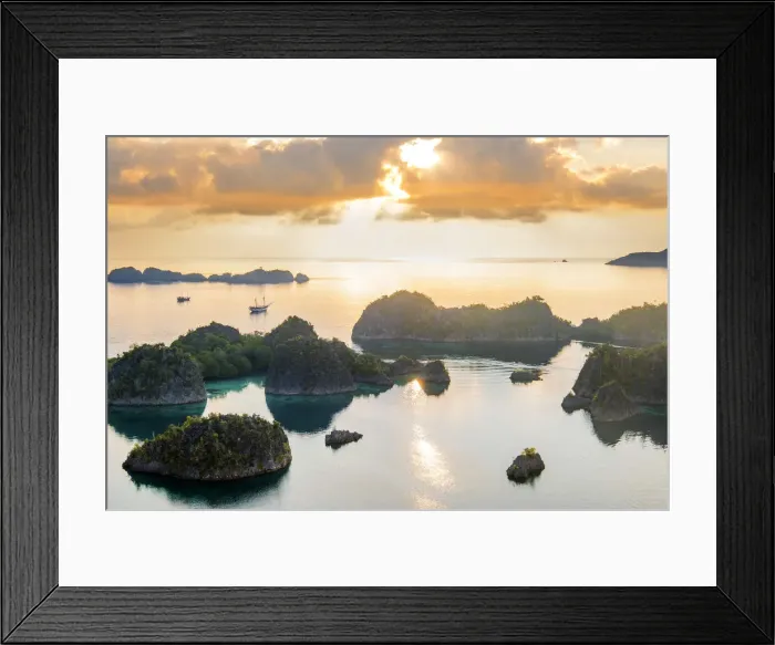 Framed Print : Asia, Indonesia, Spice Islands, West Papua, Raja Ampat islands Framed Print : Asia, Indonesia, Spice Islands, West Papua, Raja Ampat islands