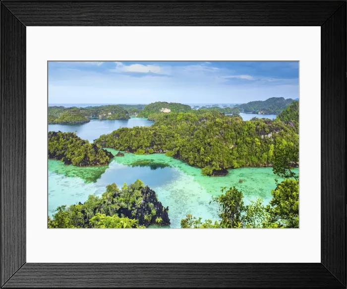 Framed Print : Asia, Indonesia, Spice Islands, West Papua, Raja Ampat islands Framed Print : Asia, Indonesia, Spice Islands, West Papua, Raja Ampat islands