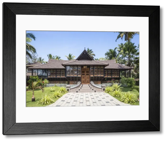 Framed Print : India, Kerala, Cochin - Kochi, Vipin Island, Cherai beach