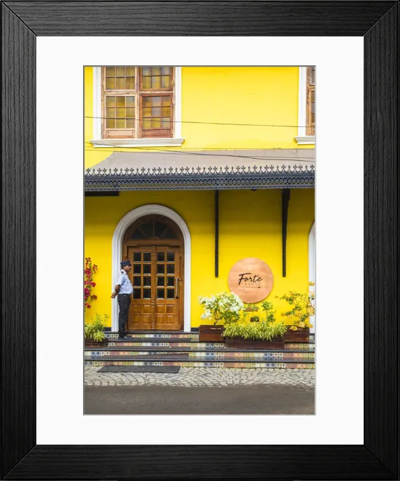 Framed Print : India, Kerala, Cochin - Kochi, Fort Kochi, Fort Kochi Heritage Hotel Framed Print : India, Kerala, Cochin - Kochi, Fort Kochi, Fort Kochi Heritage Hotel