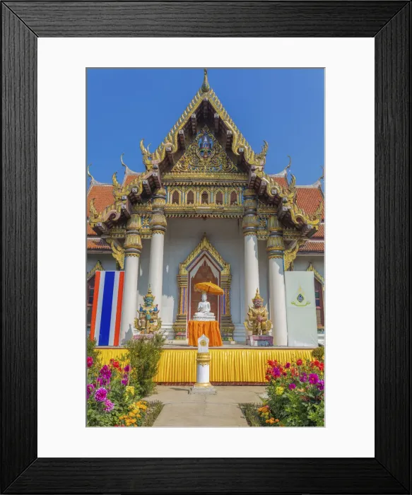 Framed Print : Wat Thai, Buddhist temple, Bodh Gaya, Bihar, India