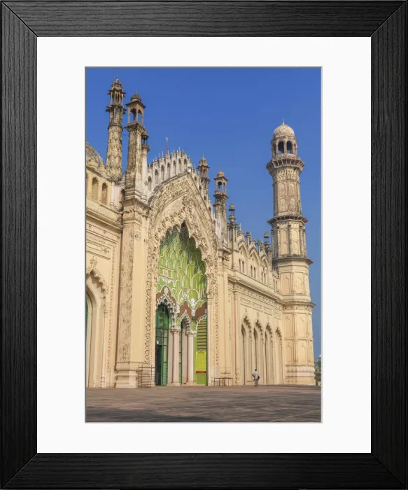 Framed Print : Jama Masjid mosque, 1845, Lucknow, Uttar Pradesh, India Framed Print : Jama Masjid mosque, 1845, Lucknow, Uttar Pradesh, India