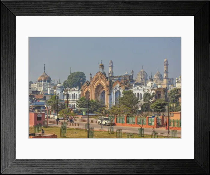 Framed Print : Cityscape, Hussainabad, Lucknow, Uttar Pradesh, India Framed Print : Cityscape, Hussainabad, Lucknow, Uttar Pradesh, India