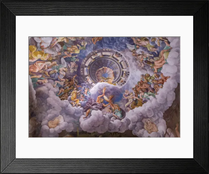 Framed Print : Palazzo Te interior by Giulio Romano, 1534, Mantua, Lombardy, Italy Framed Print : Palazzo Te interior by Giulio Romano, 1534, Mantua, Lombardy, Italy