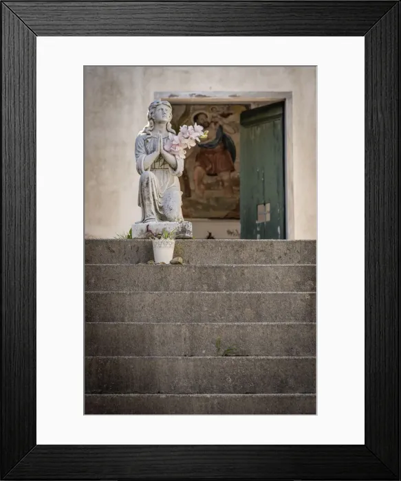 Framed Print : Europe, Italy, Liguria. Monterosso cemetery Framed Print : Europe, Italy, Liguria. Monterosso cemetery
