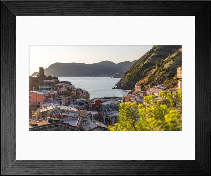 Framed Print : Europe, Italy, Liguria. The Cinque Terre village of Vernazza in the afternoon light Framed Print : Europe, Italy, Liguria. The Cinque Terre village of Vernazza in the afternoon light