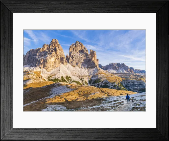 Framed Print : Tre Cime di Lavaredo Dolomites, South Tyrol, Bolzano, Italy, Europe Framed Print : Tre Cime di Lavaredo Dolomites, South Tyrol, Bolzano, Italy, Europe