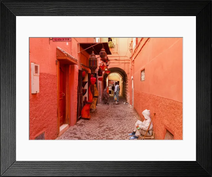 Framed Print : Morocco, High Atlas, Marrakech, Imperial city, medina listed as World Heritage by UNESCO Framed Print : Morocco, High Atlas, Marrakech, Imperial city, medina listed as World Heritage by UNESCO