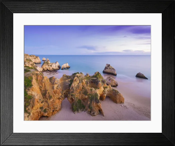 Framed Print : Portugal, Algarve, Alvor, Prainha, overview Framed Print : Portugal, Algarve, Alvor, Prainha, overview