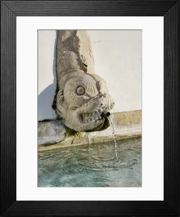 Framed Print : Fonte dos Pasmados (Pasmados Fountain) dating back to 1787, Vila Nogueira de Azeitao Framed Print : Fonte dos Pasmados (Pasmados Fountain) dating back to 1787, Vila Nogueira de Azeitao
