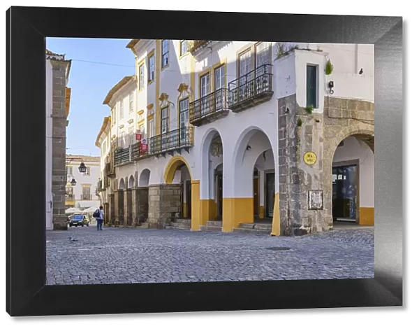Old town of Evora, a Unesco World Heritage Site. Portugal