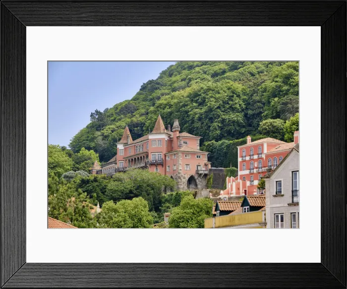 Framed Print : Old town of Sintra. A Unesco World Heritage Site. Portugal Framed Print : Old town of Sintra. A Unesco World Heritage Site. Portugal
