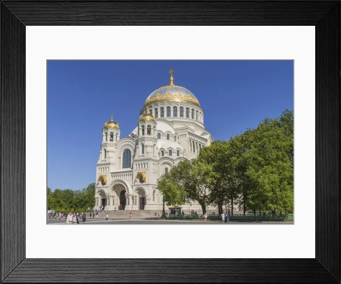 Framed Print : St. Nicholas Naval Cathedral, 1913, Kronstadt, Saint Petersburg, Russia Framed Print : St. Nicholas Naval Cathedral, 1913, Kronstadt, Saint Petersburg, Russia