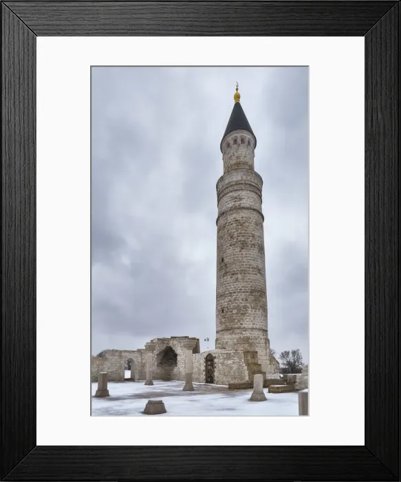 Framed Print : Old mosque, 14th century, Bolgar, Tatarstan, Russia Framed Print : Old mosque, 14th century, Bolgar, Tatarstan, Russia