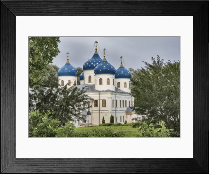 Framed Print : Elevation of the Holy Cross church, 1849, Yuriev monastery, Veliky Novgorod, Russia Framed Print : Elevation of the Holy Cross church, 1849, Yuriev monastery, Veliky Novgorod, Russia