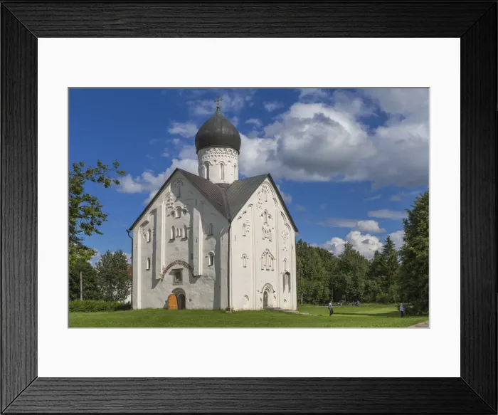 Framed Print : Transfiguration church on the Ilyina street, 1374, Veliky Novgorod, Russia Framed Print : Transfiguration church on the Ilyina street, 1374, Veliky Novgorod, Russia