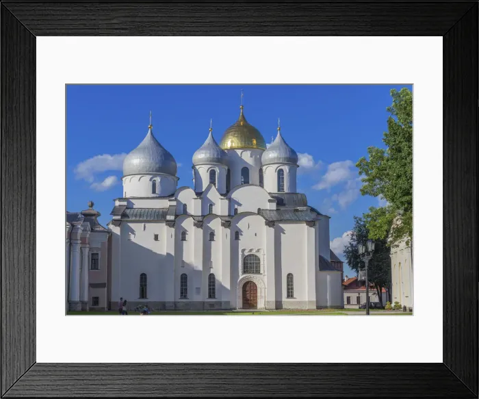 Framed Print : Cathedral of St. Sophia, 1050, Veliky Novgorod, Russia Framed Print : Cathedral of St. Sophia, 1050, Veliky Novgorod, Russia