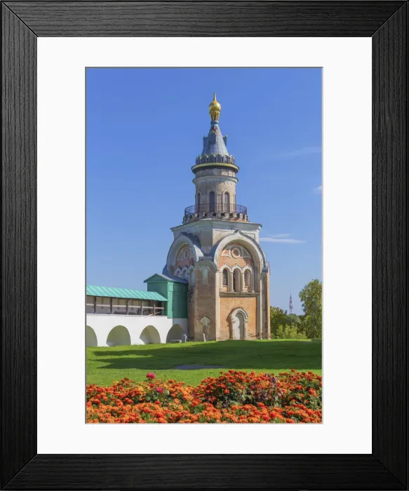 Framed Print : Chapel, Borisoglebsky monastery, Torzhok, Tver region, Russia Framed Print : Chapel, Borisoglebsky monastery, Torzhok, Tver region, Russia