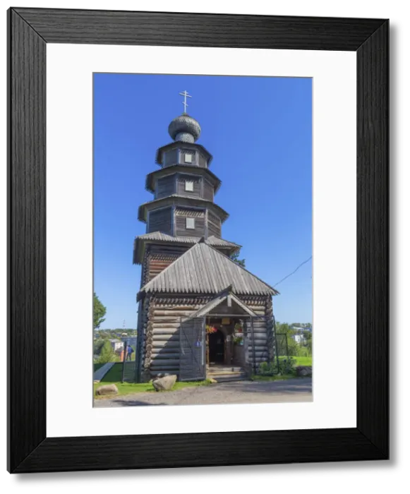 Framed Print : Our Lady of Tikhvin wooden church, 1717, Torzhok, Tver region, Russia Framed Print : Our Lady of Tikhvin wooden church, 1717, Torzhok, Tver region, Russia