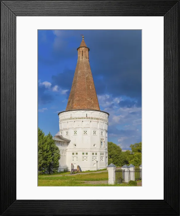 Framed Print : Joseph-Volokolamsk Monastery, 17th century, Teryaevo, Tver region, Russia Framed Print : Joseph-Volokolamsk Monastery, 17th century, Teryaevo, Tver region, Russia