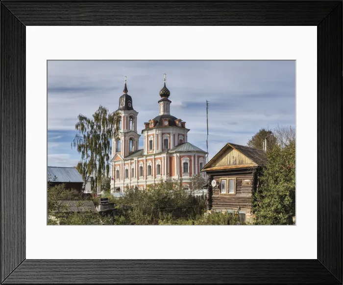 Framed Print : Resurrection church, 1787, Stepan Vorotilov, Nerekhta, Kostroma region, Russia Framed Print : Resurrection church, 1787, Stepan Vorotilov, Nerekhta, Kostroma region, Russia