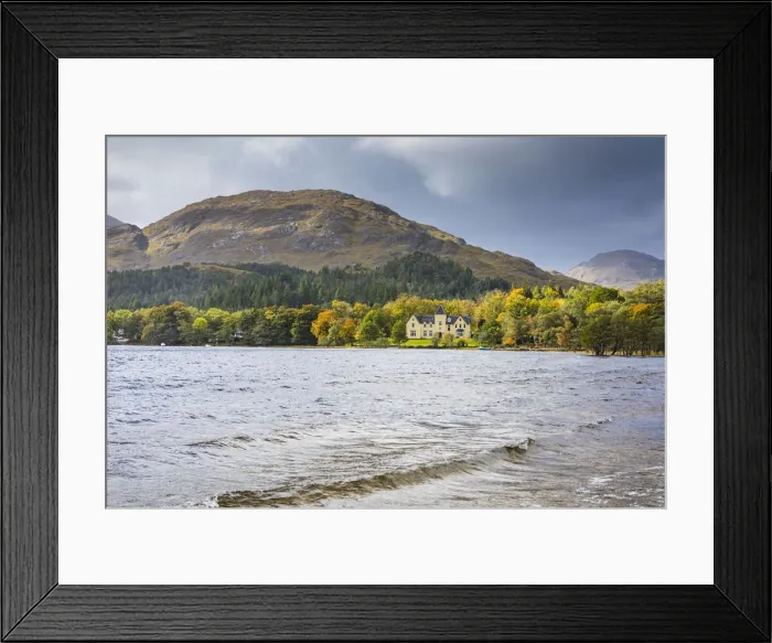 Framed Print : Loch Shiel, Glenfinnan, Highland, Scotland, UK