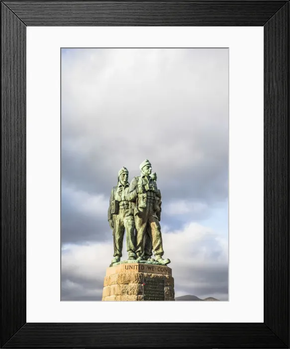Framed Print : Commando Memorial, Lochaber, Scotland, UK Framed Print : Commando Memorial, Lochaber, Scotland, UK