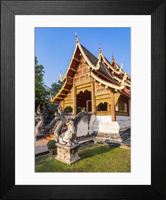 Framed Print : Wat Phra Singh (Gold Temple), Chiang Mai, Northern Thailand, Thailand Framed Print : Wat Phra Singh (Gold Temple), Chiang Mai, Northern Thailand, Thailand