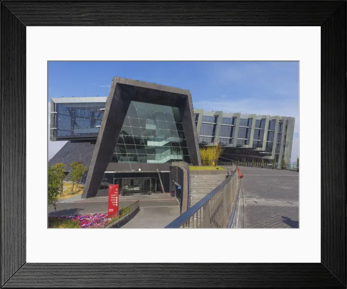 Framed Print : National Palace Museum Southern branch, 2015, Taobai, Taiwan, Republic of China